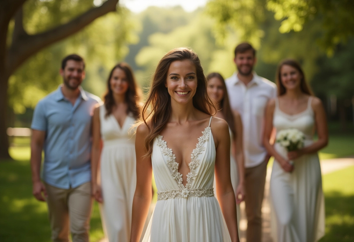 robe de baptême pour femme : sublimer le jour saint -  robe blanche